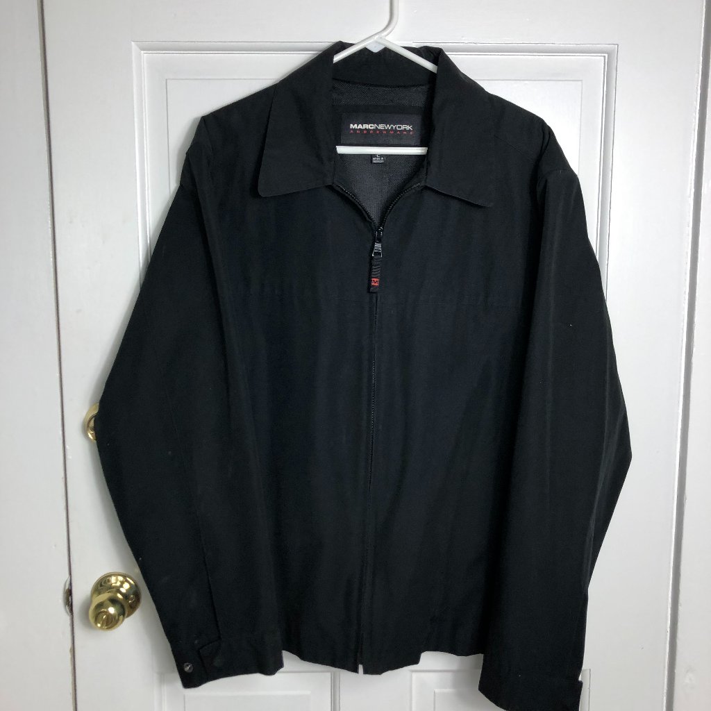 Andrew Marc Men's Black Coat, L